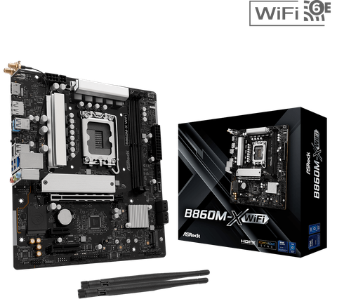 Mainboard Asrock B860M-X WiFi (DDR5) - Intel