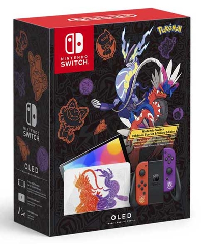 Nintendo Switch OLED - Pokemon Scarlet & Violet Edition ( Chưa bao gồm Game )