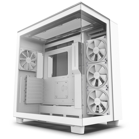 Vỏ case NZXT H9 Elite All White