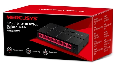 Switch Mercusys 8 Port (1000Mbps) - (MS108G)