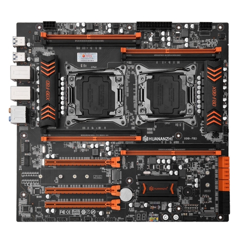 Mainboard HUANANZHI X99-F8D (Intel X99, LGA 2011-3, ATX, 8 Khe Cắm Ram DDR4)