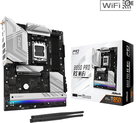 Mainboard Asrock B850 Pro RS WiFi (AMD) - (DDR5)