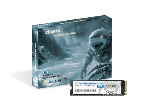 SSTC OCEANIC WHITETIP SERIES E130 512GB – PCIe 3.0 x4 NVMe M.2 (GEN 3)