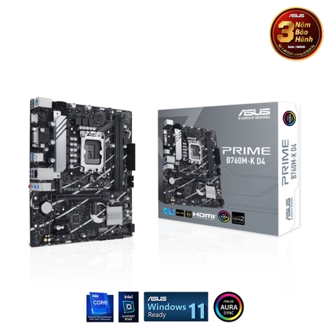 Mainboard Asus Prime B760M - K (DDR4) - Intel