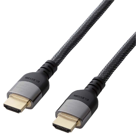 Dây cáp HDMI 4K HDR φ6.5mm, nylon ELECOM DH-HDP14E (5.0m)
