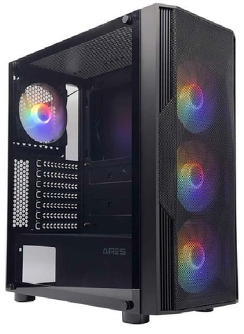 Vỏ Case Máy Tính Ares Anubis (Kèm 4 Fan RGB)