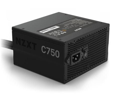 Nguồn NZXT C750W - 80 Plus Bronze - Semi Modular (750W)