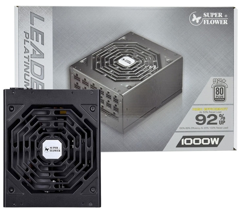 Nguồn Super Flower Leadex Platinum SE 1000W - 80 Plus Platinum, Fully Modular