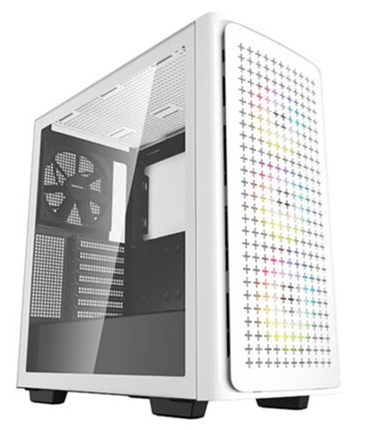 Vỏ case DEEPCOOL CK560 (Mid Tower/ Màu Trắng/ 3 fan ARGB)