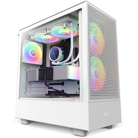 Vỏ Case NZXT H5 Flow RGB White - Màu Trắng (CC-H51FW-R1)