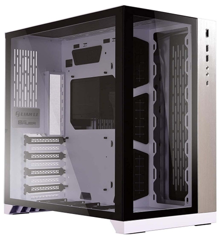 Vỏ case LIAN LI PC O11 Dynamic White (kính cường lực, ko fan)