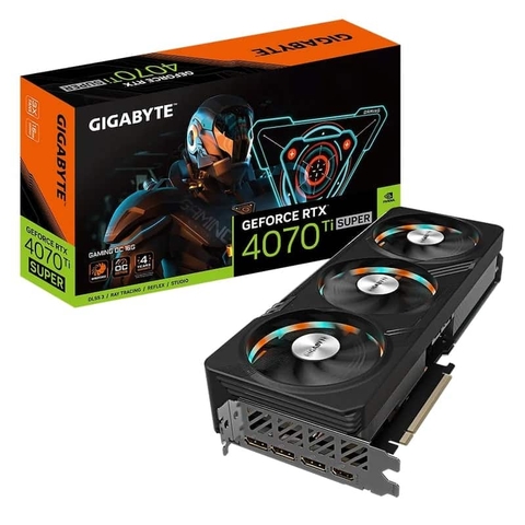 VGA Gigabyte RTX 4070Ti Super Gaming OC 16GB (N407TSGaming OC-16GD)