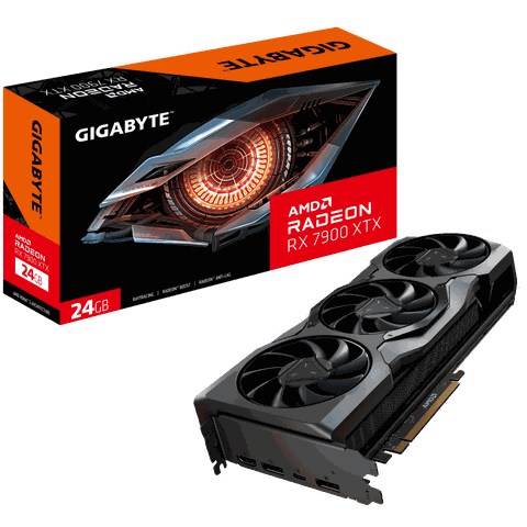 VGA Gigabyte RX 7900 XTX 24G (GV-R79XTX-24GC-B)