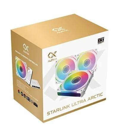 Fan Case Xigmatek Starlink Ultra Arctic ARGB (Bộ 3 quạt)