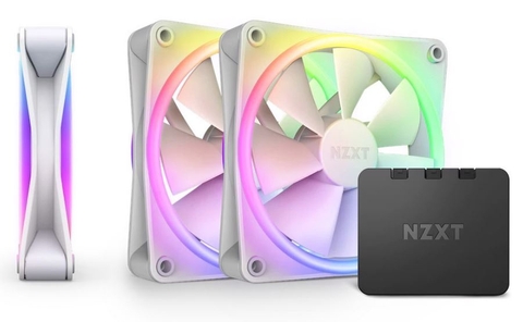 Fan Case NZXT Bộ 3 Fan F120RGB Duo White(Triple) (RF-D12TF-W1)