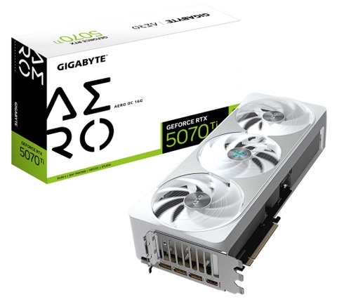 VGA Gigabyte RTX 5070Ti Aero OC 16G (GV-N507TAERO OC-16GD) (3 Fan)