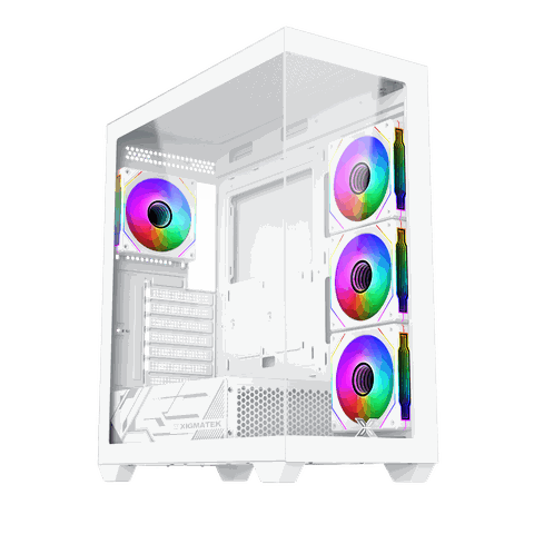 Vỏ Case Xigmatek - Blast 4GF Arctic ATX - Không Quạt (Màu Trắng)