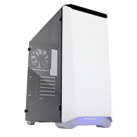 Vỏ Case Phanteks Eclipse P400S Silent Case,Tempered Glass, Glacier (Mid Tower/Màu Trắng)