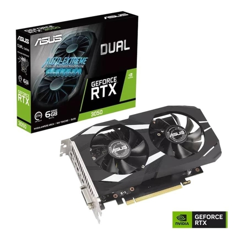 VGA ASUS Dual RTX 3050 6GB GDDR6