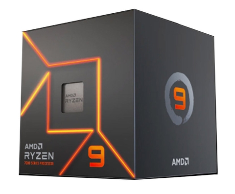 CPU AMD Ryzen 9 7900 (3,7 GHz Boost 5,4 GHz | 12 Cores / 24 Threads | 64 MB Cache| PCIe 5.0)