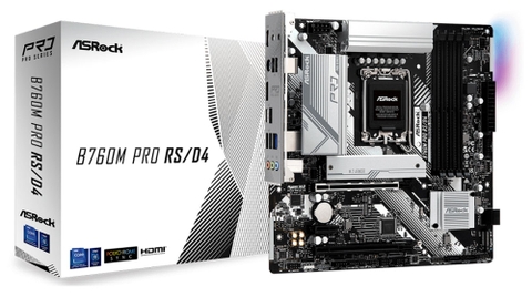 Mainboard Asrock B760M Pro RS/D4 (DDR4)