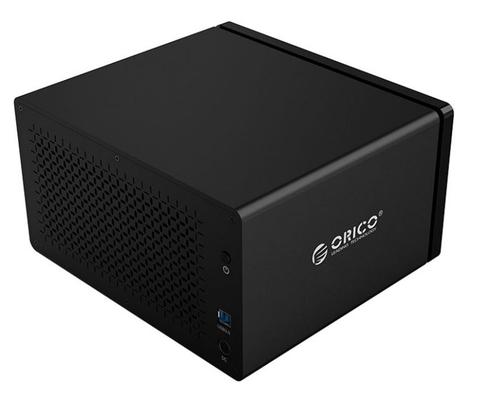 Hộp ổ cứng ORICO 3.5 inch 8 khe cắm SATA 3 USB 3.0 Type B - NS800U3-BK