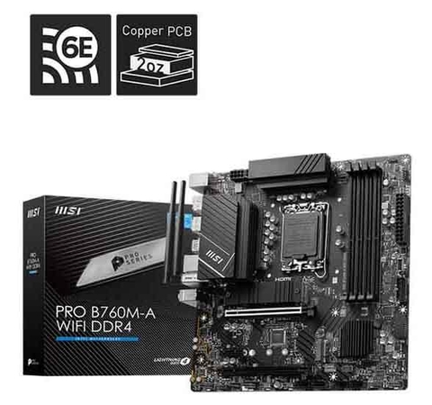 Mainboard MSI PRO B760M-A WIFI DDR4