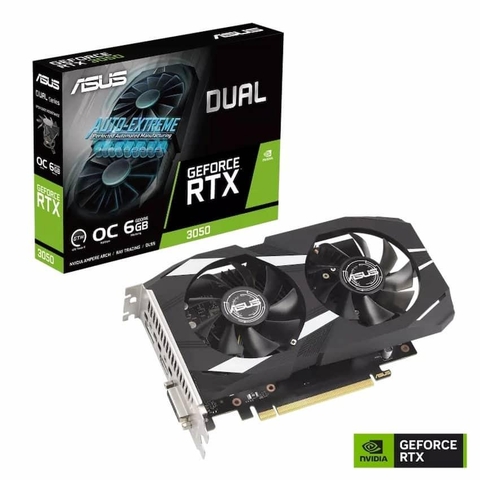 VGA ASUS Dual RTX 3050 OC Edition 6GB GDDR6