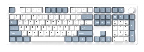 Bàn phím cơ DareU - EK106 Pro (Haze Blue) - (Clould Switch)