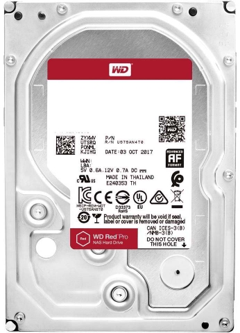 HDD WD Red Pro 6TB 7200 RPM