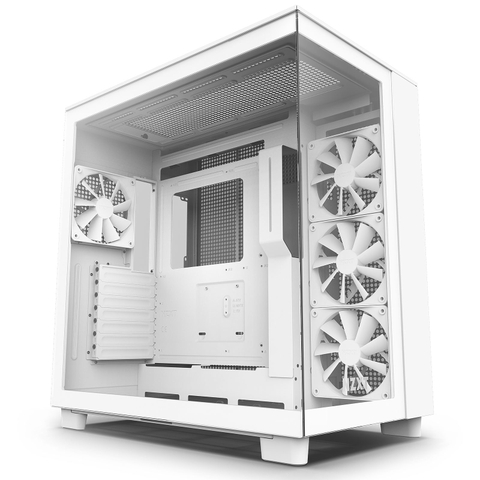 Vỏ case NZXT H9 Flow All White