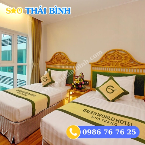 Tấm trang trí giường khách sạn