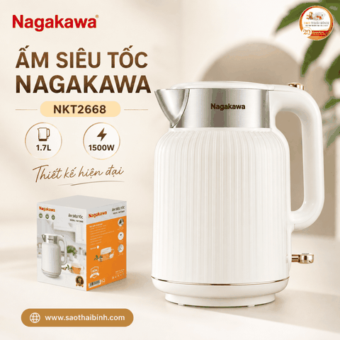 Ấm đun siêu tốc NKT2668 1.7L công suất 1500W