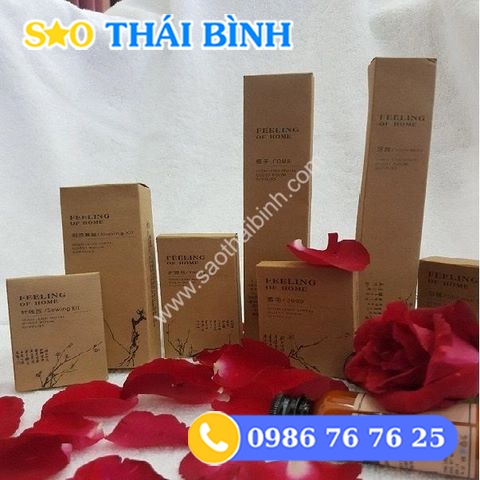 Bộ Amenities Khách sạn đựng trong hộp giấy