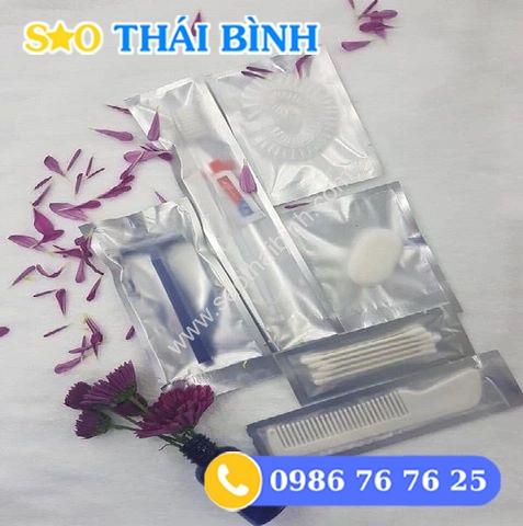 Bộ Amenities túi bạc cao cấp cho khách sạn