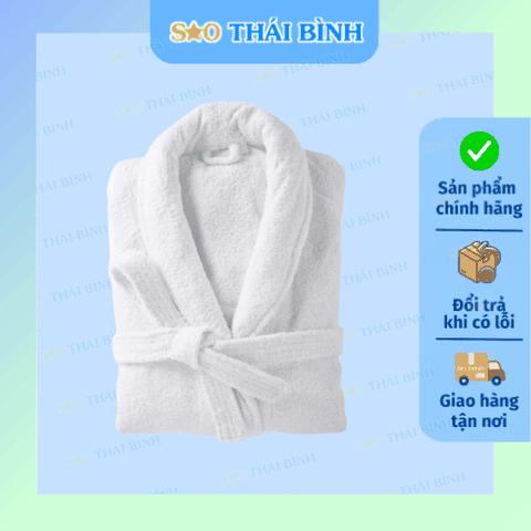 Áo choàng khách sạn BÔNG TRẮNG cao cấp - Giá tốt nhất