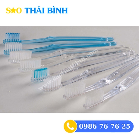 Bàn chải đánh răng cước trong dùng cho khách sạn