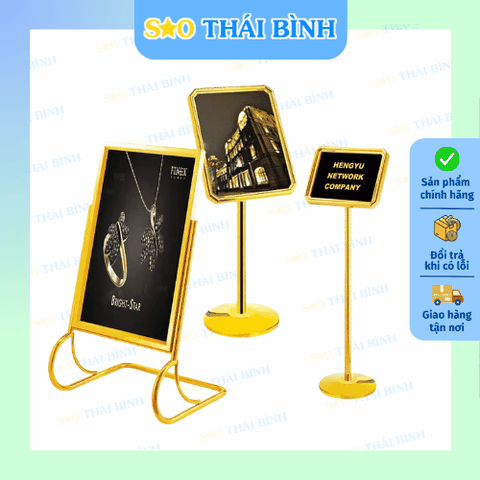 Bảng danh mục sản phẩm/sơ đồ - Dùng cho khách sạn, nhà hàng, bảo tàng
