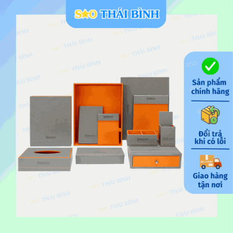 Bộ đồ da Khách sạn cao cấp (Mẫu 2) - Dịch vụ in/Khắc logo