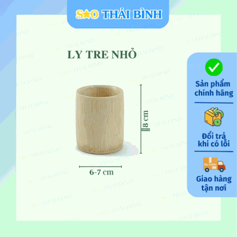 Cốc tre cao cấp dùng cho khách sạn - Nhận khắc/in logo