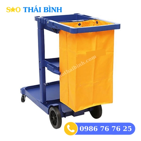 Xe đẩy dọn vệ sinh nhựa AF08160