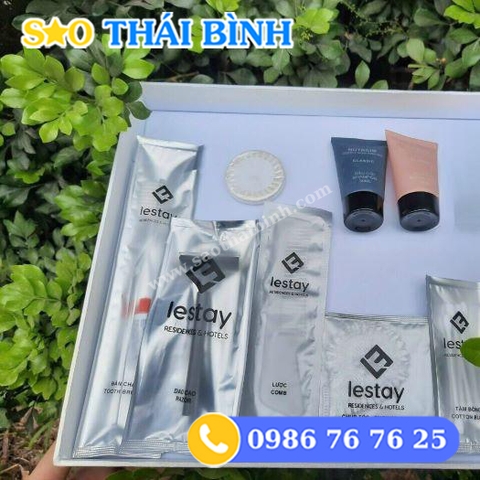 Bao Bì Amenities khách sạn đóng túi giấy in logo