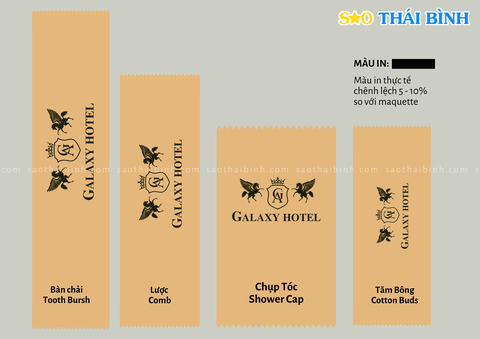 Dự án Đồ dùng và Amenities Galaxy Hotel - Lai Châu
