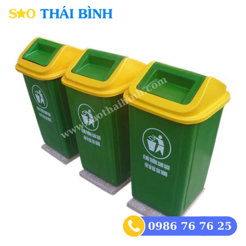 Thùng rác nhựa 90 lít