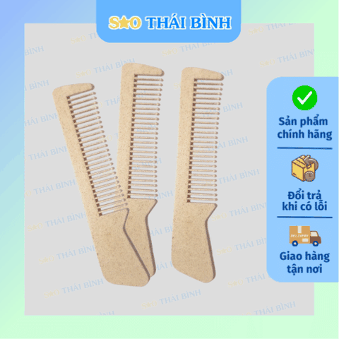 Lược NGẮN THÂN THIỆN dùng cho khách sạn cao cấp - Nhận in ấn logo