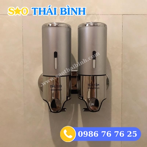 Bình đựng dầu gội sữa tắm gắn tường