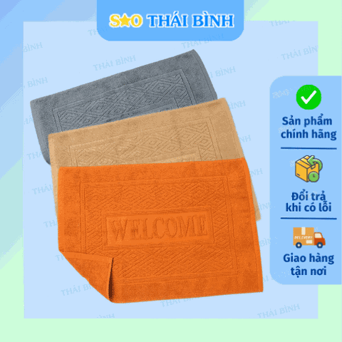 Thảm chân khách sạn COTTON WELCOME - Giá Tốt Nhất