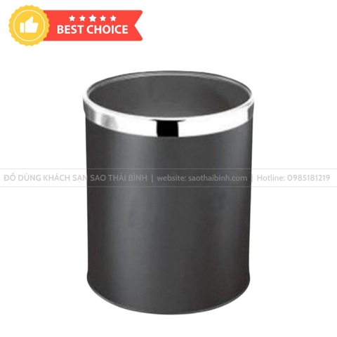 Thùng rác THÉP phun sơn tĩnh điện dùng cho văn phòng, khách sạn