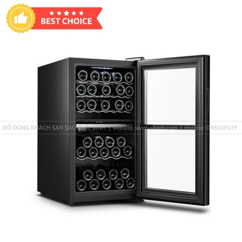 Tủ bảo quản rượu vang JC-128D (128L)