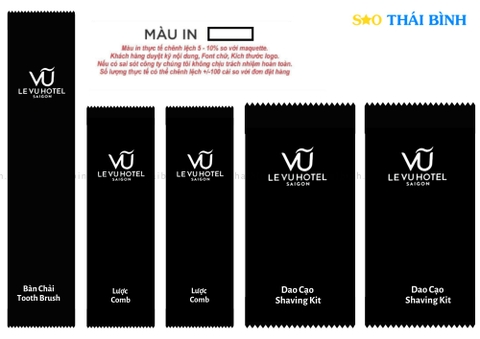 Dự án đồ dùng Amenities Le Vu Hotel - Hồ Chí Minh